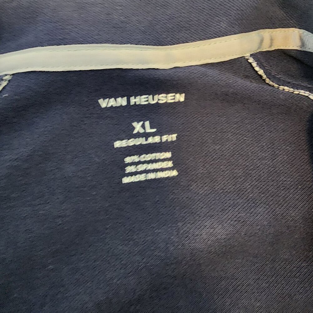 Van Heusen Men's Shirt - Long Sleeve - Black Size XL - NWT - Picture 3 of 5